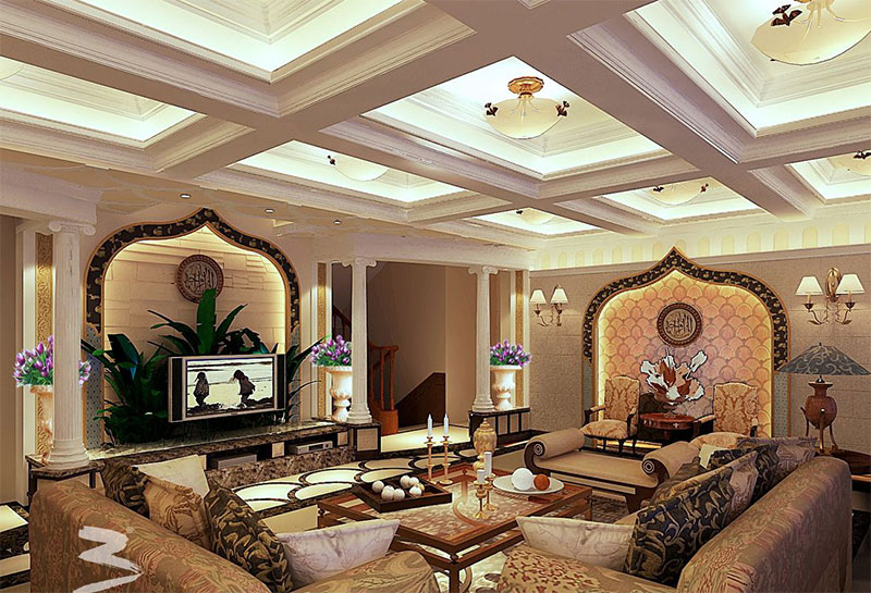 伊斯蘭風(fēng)格室內(nèi)裝修設(shè)計,讓您感受純凈之美